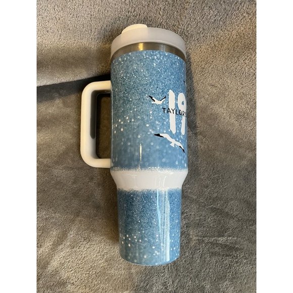 TAYLOR SWIFT 1989 Themes TUMBLER TRAVEL MUG 40OZ Handle Mug Coffee Eras Tour - Picture 7 of 7